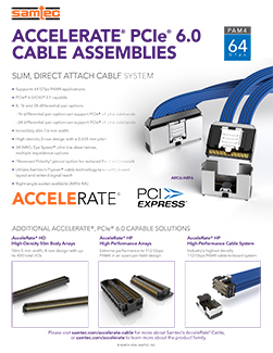 AcceleRate® Kabel PCIe® eBroschüre