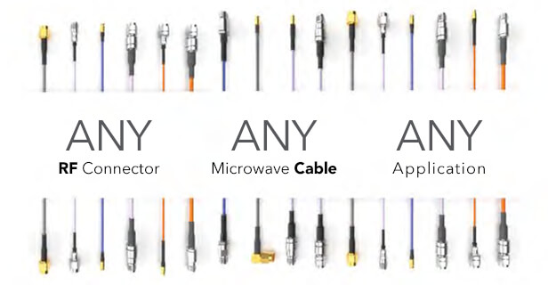 Sie können jeden Steckverbinder, jedes Kabel und jede Anwendung kombinieren und anpassen​​​​​​​