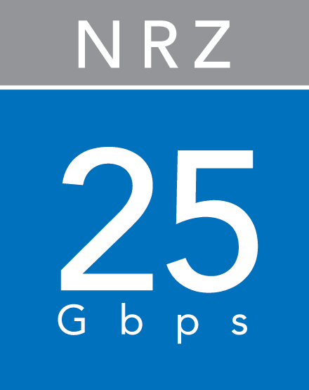 25 Gbps NRZ
